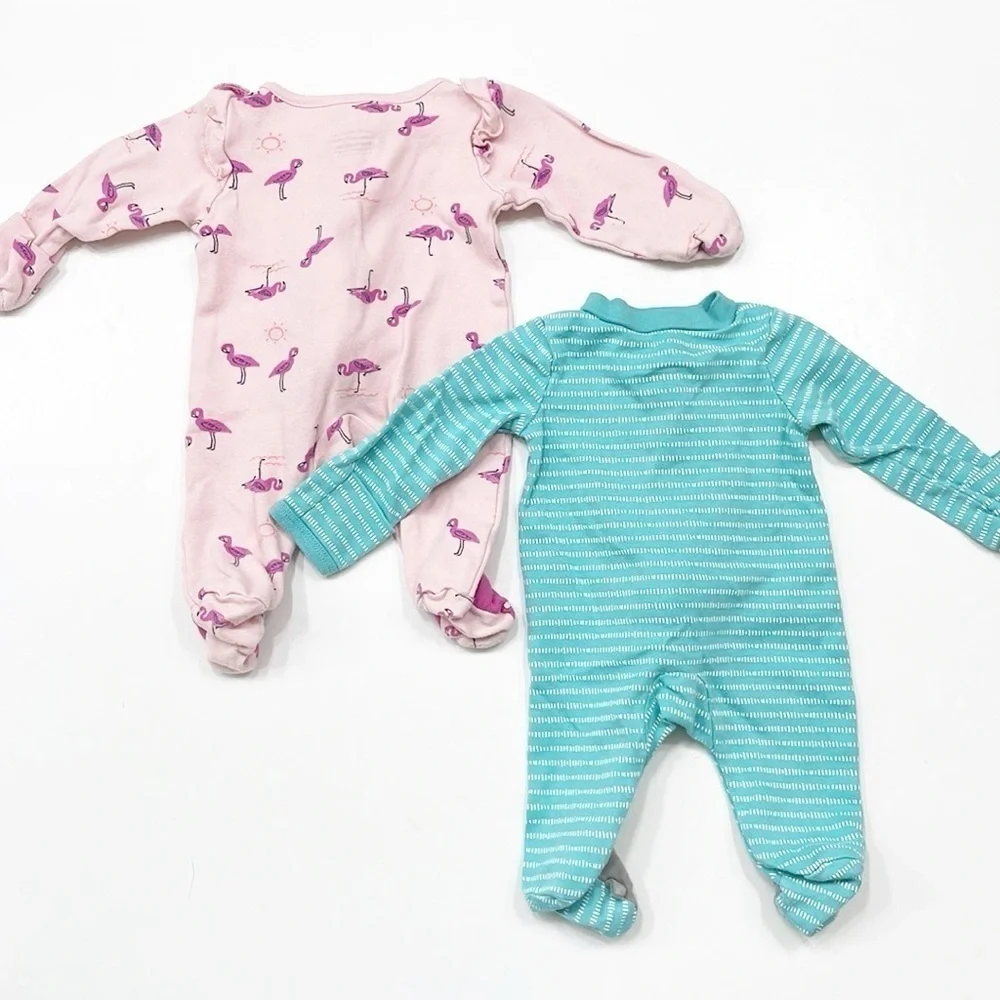 Carter's baby zip up footies